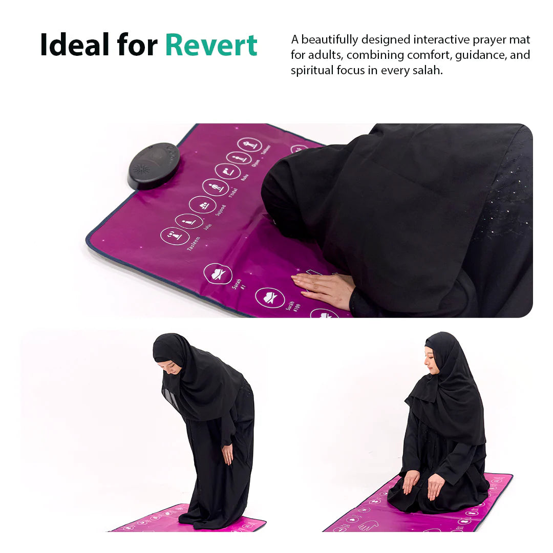 Tapis De Prière Interactif Adulte & Converti – Rahma
