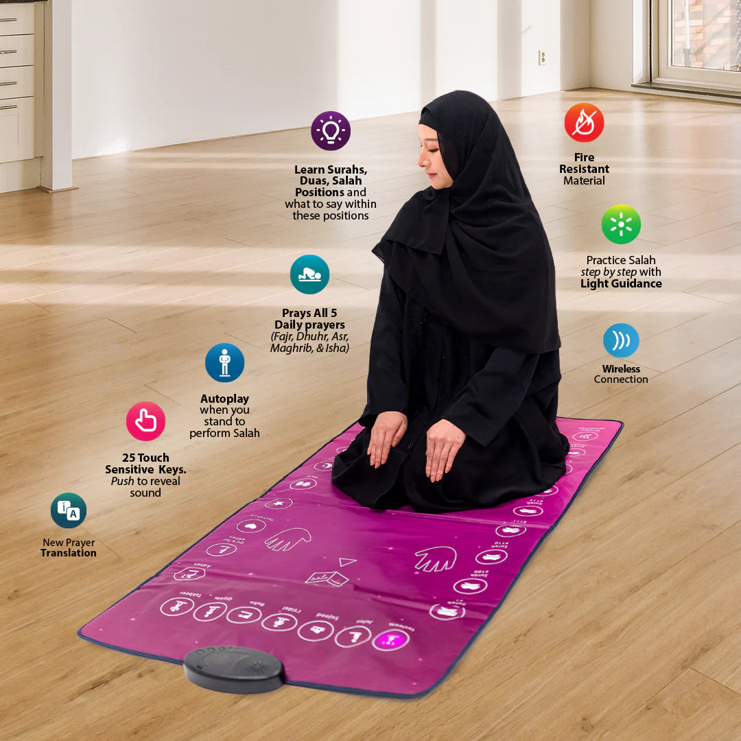 Tapis De Prière Interactif Adulte & Converti – Rahma