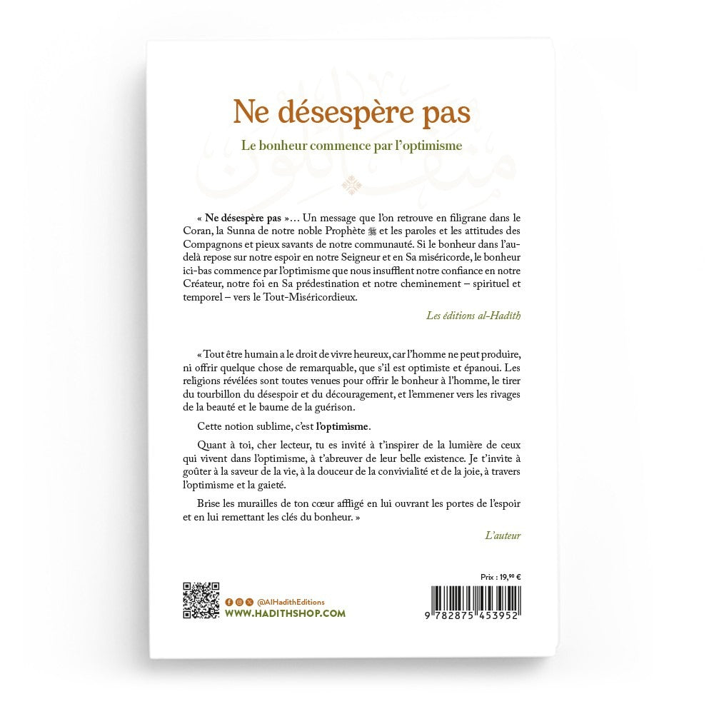 Ne Désespère Pas – Le Bonheur Commence