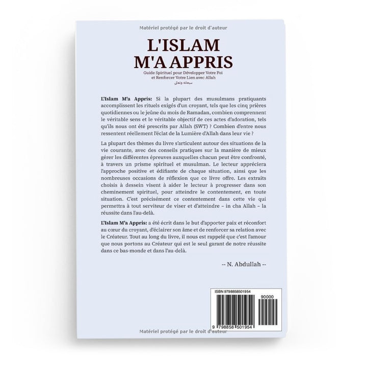 L’Islam M’A Appris – N. Abdullah