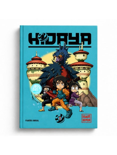 Livre pour enfant Hidaya Tome 2 : Sabranse, Endurance et Détermination, par Karama Studio, couverture illustrée colorée.