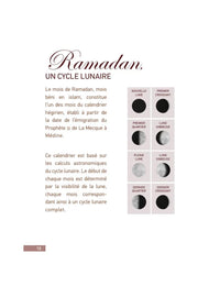Meditative Ramadan journal by Al Bayyinah Edition, featuring a spiritual planner for reflection and mindfulness.