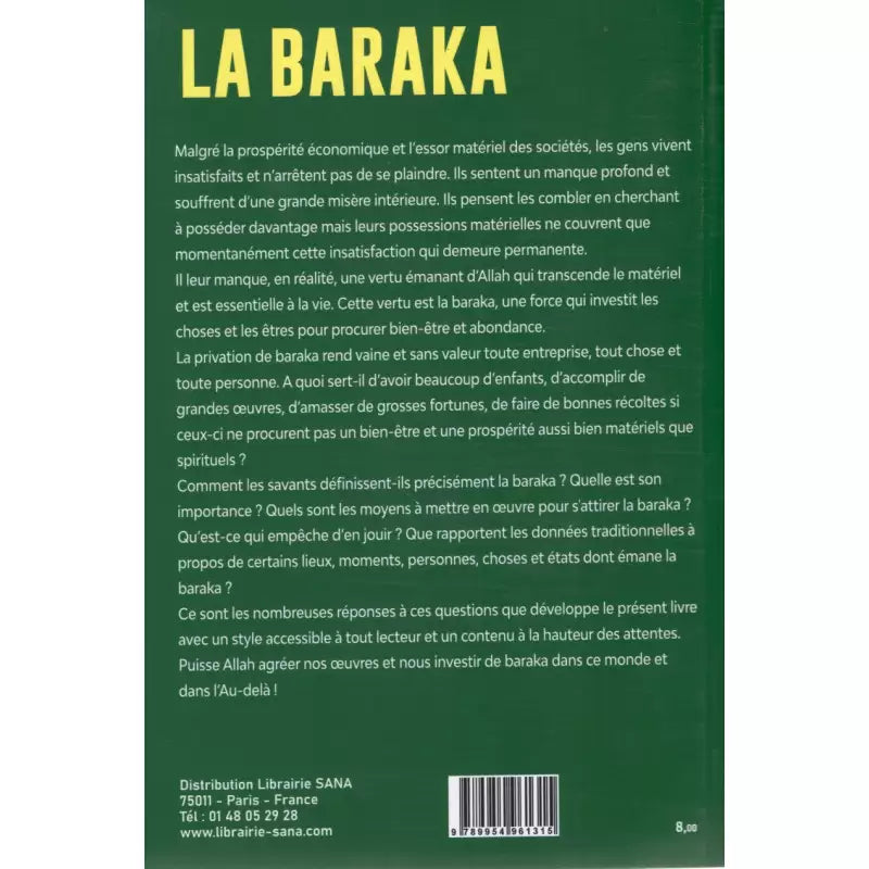 La Baraka : Comment L’Obtenir Dans Sa Vie – Ash-Shaqâwî
