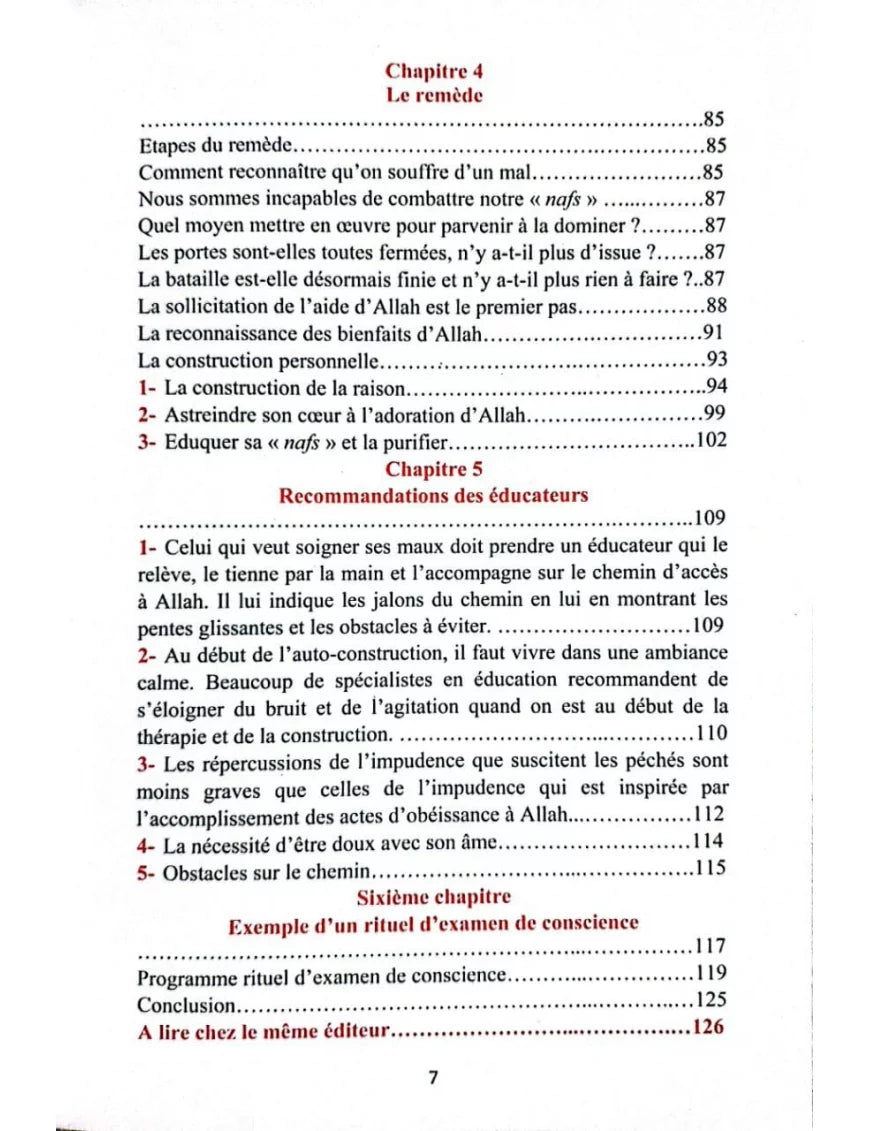 Livre La Réforme Commence par Soi de Majdi Al Hilali, publié par Al Madina, ouvert avec pages visibles.