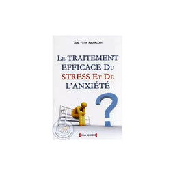Livre Al Madina sur le traitement efficace du stress et de l’anxiété, couverture avec titre en français.