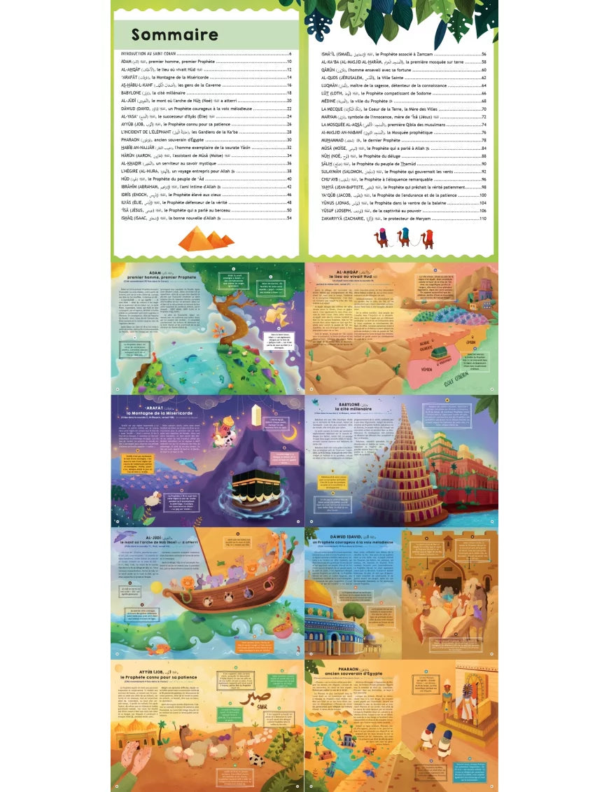 Les Histoires du Coran pour enfants – Atlas illustré des Prophètes