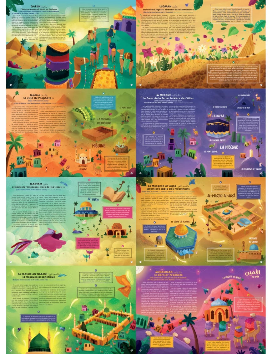 Les Histoires du Coran pour enfants – Atlas illustré des Prophètes