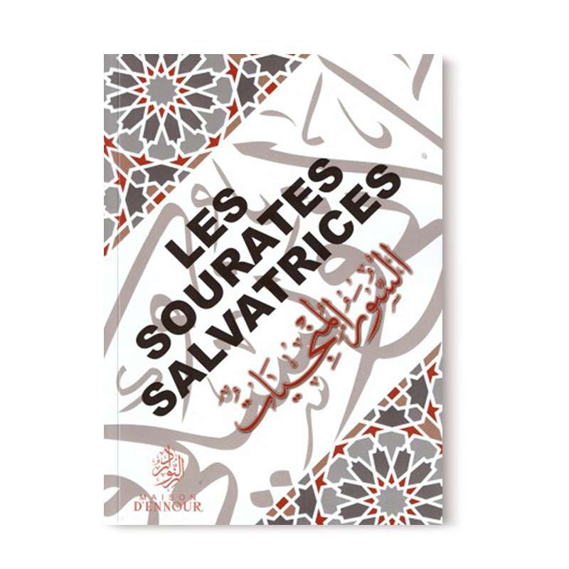Livre Les Sourates Salvatrices de la Maison D'Ennour, couverture avec titre visible et design sobre.