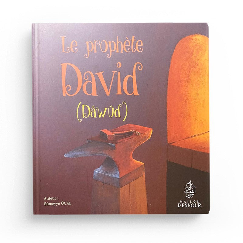 Illustrated children's book "Le Prophète David (Dawud)" by Maison D'Ennour featuring colorful cover art.
