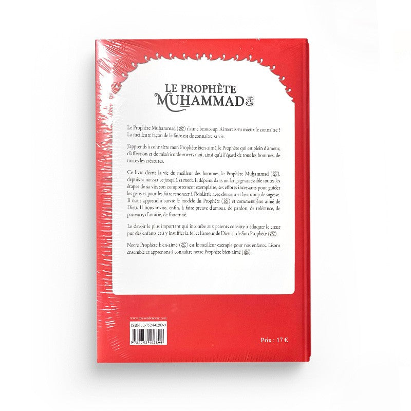 Livre pour enfants "Le Prophète Muhammad - Tome 2" de Mehmet Dogru, illustré, avec couverture bleue et titre visible.