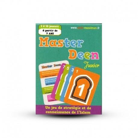 Jeu éducatif Islam Master Deen Junior par Orientica pour enfants dès 7 ans, jeu de société coloré et éducatif islamique