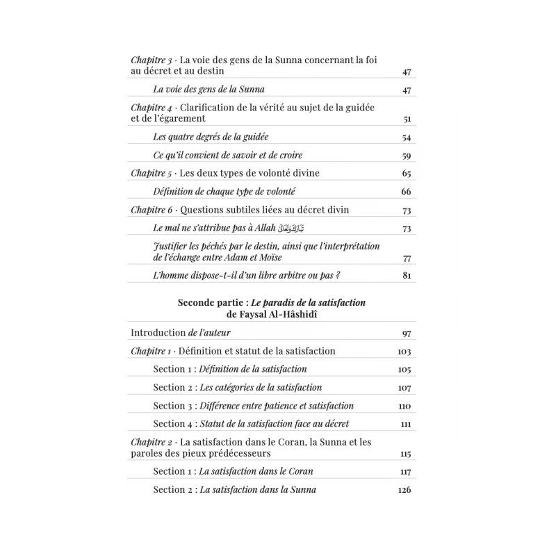 Livre Mon Destin – Le décret divin expliqué par Éditions Al Imam, couverture avec texte et illustrations en édition collector.