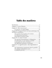 Livre "Mon Voile Mon Identité" d'Héritage Édition avec couverture illustrée, racontant des témoignages et parcours personnels.