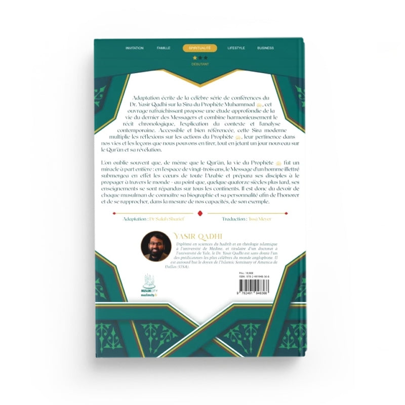 La Sîra du Prophète ﷺ – Une analyse originale et contemporaine - Yasir Qadhi - MuslimCity - Librairie Al Minhaj