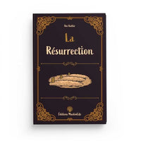 Livre La Résurrection d'Ibn Kathir par Muslim Life, couverture avec titre et design religieux, édition complète sur l'au-delà.