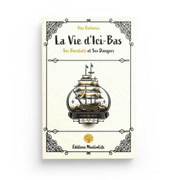 Livre La Vie D’Ici-Bas de Muslim Life, couverture avec titre et design simple, en français, pour la communauté musulmane.