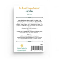 Livre "Le Bon Comportement en Islam" d'Ibn Baz, édition Muslim Life, couverture avec titre visible et design sobre.