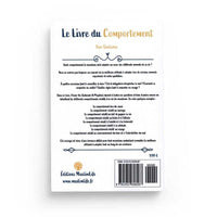 Livre musulman intitulé Le Livre du Comportement d'Ibn Qudama Al-Maqdissi, publié par Muslim Life, avec couverture illustrée.