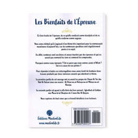 Livre "Les Bienfaits de l’Épreuve" par Al-'Izz Ibn 'Abd Al-Salam et Ibn Al-Qayyim, éditions Muslim Life, couverture avec titre en arabe.