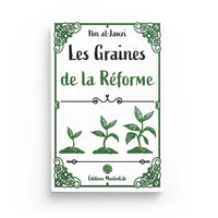 Livre "Les Graines de la Réforme" d'Ibn Al-Jawzi, édition Muslim Life, avec couverture illustrée et titre visible.