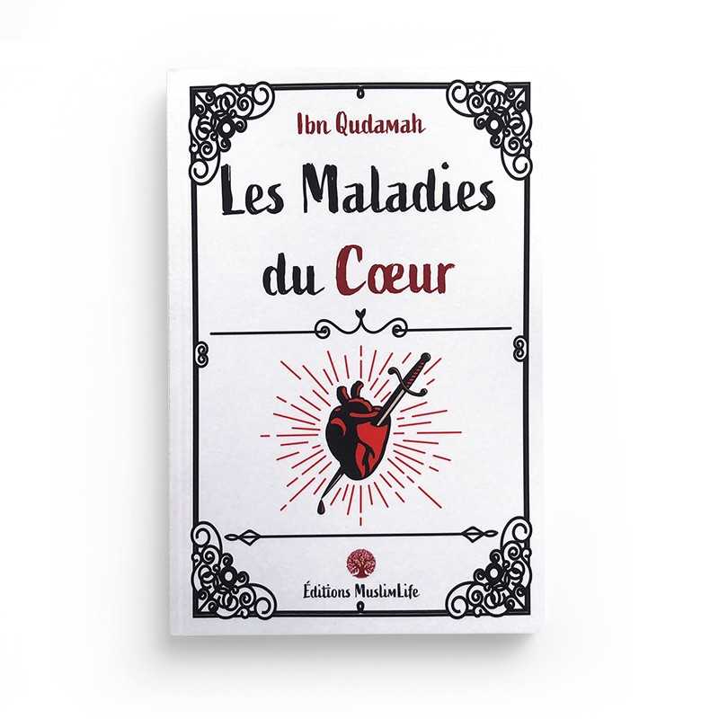 Livre "Les Maladies du Cœur" d'Ibn Qudamah, publié par Muslim Life, montrant la couverture du livre.