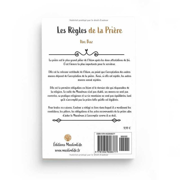 Les Règles de la Prière - Ibn Baz - Editions MuslimLife