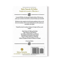 Livre Tafsir Sourate Al-Fatiha de Muslim Life, ouvrage d'exégèse du Coran avec texte et commentaires islamiques.