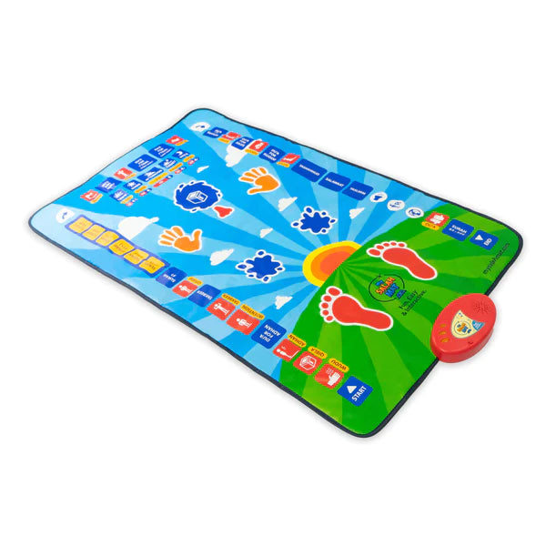 Tapis de prière interactif pour enfant My Salah Mat, jeu électronique éducatif avec lumières et sons, pour apprendre la prière musulmane.
