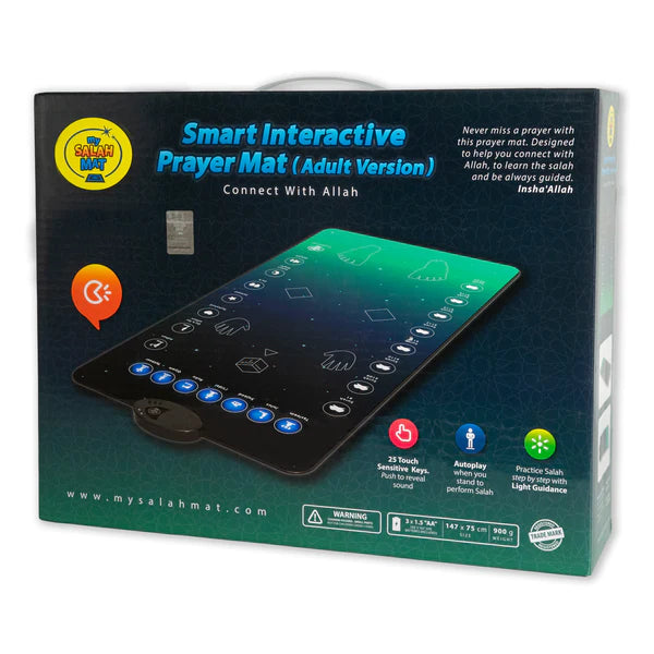 Tapis de Prière Interactif Intelligent pour Adultes - My Salah Mat