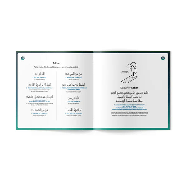 Tapis de prière interactif intelligent My Salah Mat pour adultes, avec surface douce et motifs de prière visibles.