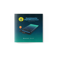 Tapis de prière interactif intelligent pour adultes My Salah Mat, design moderne avec capteurs intégrés et motifs de prière.