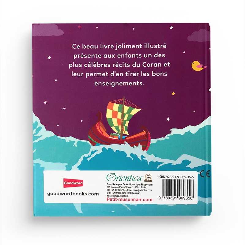 Livre enfant Orientica : L'Histoire du Prophète Yoûnous et l'Énorme Poisson par Saniyasnain Khan, couverture colorée avec illustrations.
