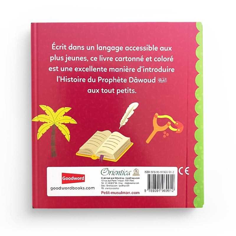 Livre enfant Orientica Le Prophète Dawoûd avec histoires du Coran pour remercier Allah, couverture illustrée colorée