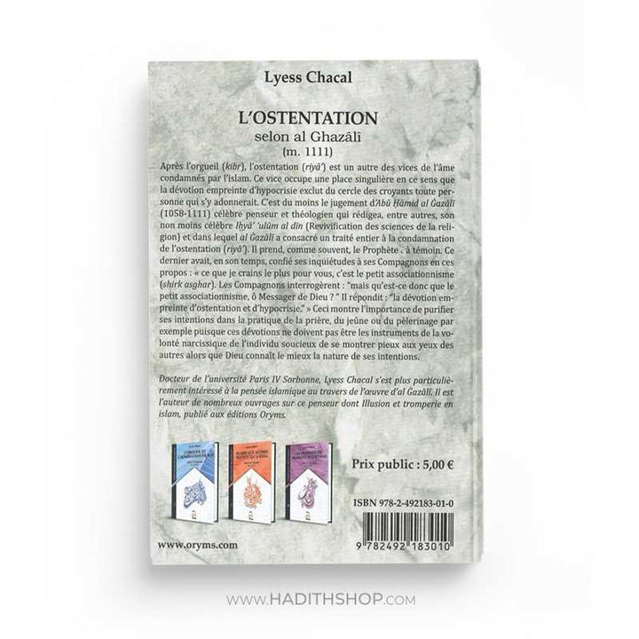 L'Ostentation - Tome 2 (Nouvelle Édition) - Spiritualité Musulmane - Lyess Chacal