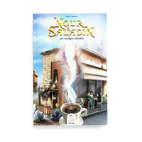 Livre Nour & Saladin Tome 5 Les Voyages Olfactifs de Lyess Chacal, publié par Oryms, avec couverture illustrée.