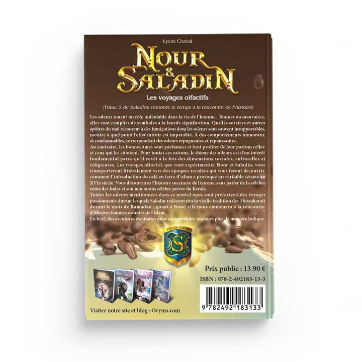 Nour & Saladin (Tome 5) : Les Voyages Olfactifs - Lyess Chacal - Oryms Éditions