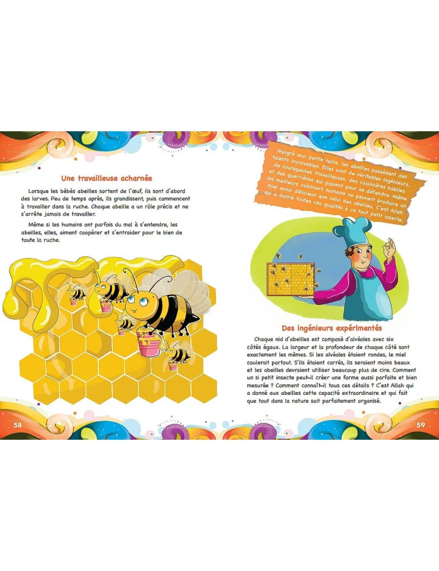 Pack de 10 livres pour enfants de la collection La Science à la Foi par Orientica, illustrés pour découvrir Allah à travers sa création