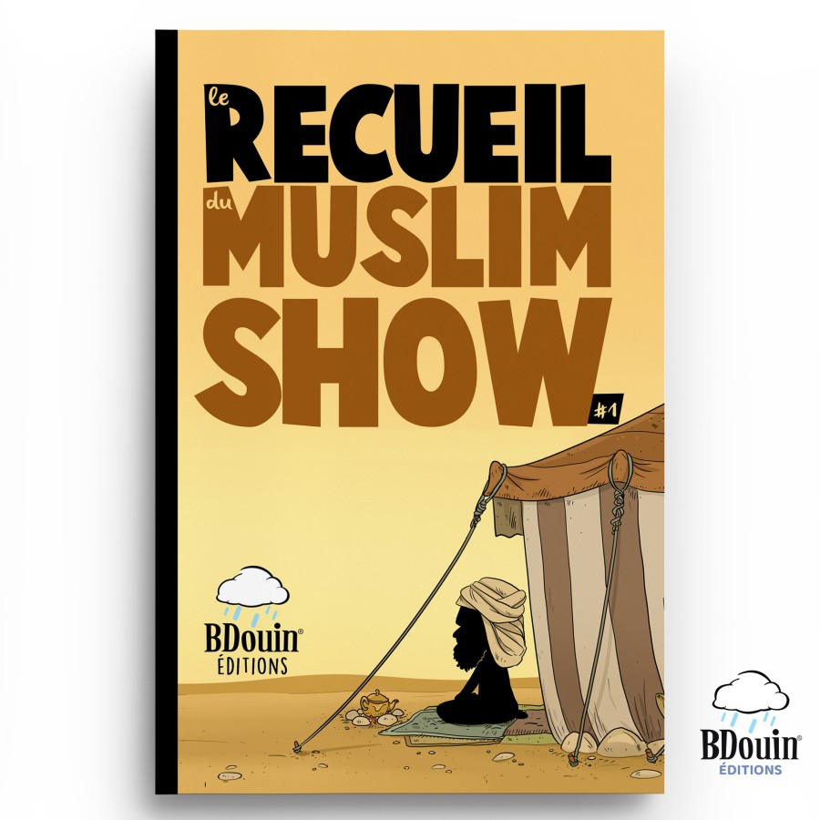 Pack complet de 4 livres pour enfants Muslim Show de Bdouin, illustrations colorées et pages éducatives.