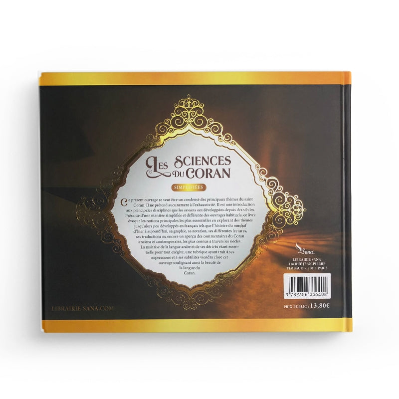 Livre Sana Edition sur l'apprentissage du Tajwid et lecture du Coran en français, guide simplifié pour étudier le Coran.