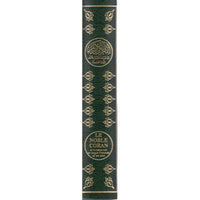 Le Coran en arabe-français, format 15x22 cm, édition Sana, couverture verte, livre religieux avec texte en arabe et français