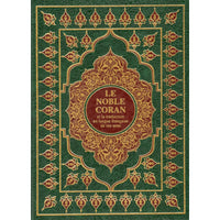 Le Coran (Arabe-Français) - Grand Format 19x22 - Vert - Editions Sana - Librairie Al Minhaj