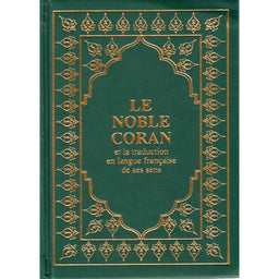 Le Coran (Arabe-Français) -  Petit Format 12X17 - Vert - Editions Sana - Librairie Al Minhaj