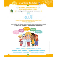 Livre pour enfants "La Voie du Petit Musulman 2" de SanaKids, couverture avec titre et illustrations colorées.