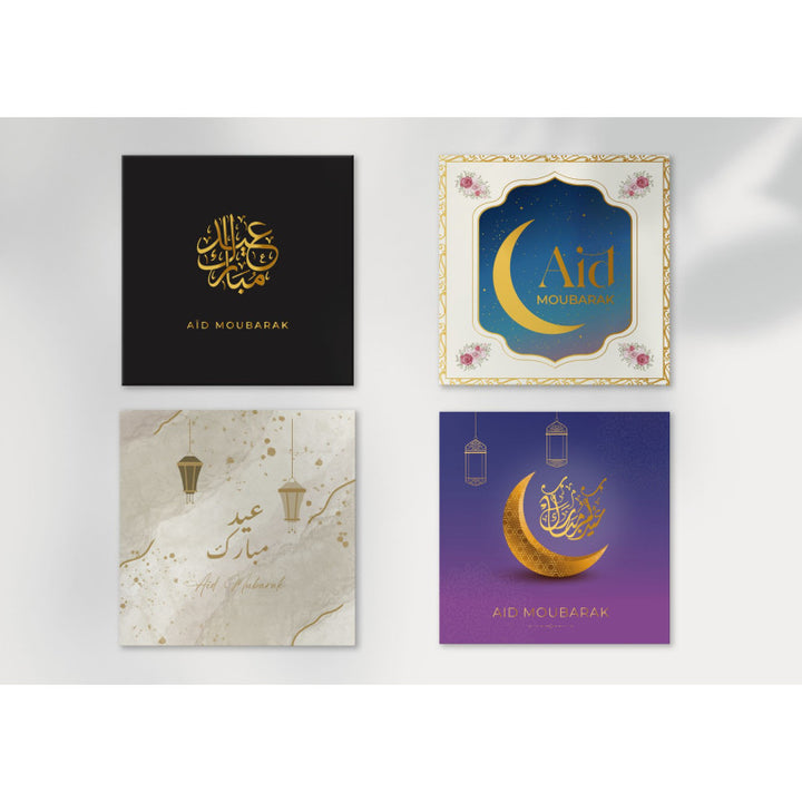Carte De Vœux Aïd | Cartes Fête Musulmane Aid Mubarak Avec Enveloppe