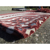 Tapis de Prière - Contour Géométrique - Couleur Terracotta - Librairie Al Minhaj