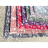 Tapis de Prière - Motif Jardin - Couleur Violet - Librairie Al Minhaj