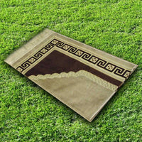Tapis de Prière - Sahara - Couleur Marron Argile - Librairie Al Minhaj