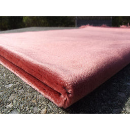 Tapis De Prière Velours Luxe Couleur Unie - TERRACOTTA - Librairie Al Minhaj