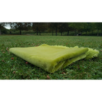 Tapis De Prière Velours Luxe Couleur Unie - VERT PASTEL - Librairie Al Minhaj