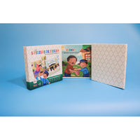 Livre puzzle magnétique éducatif Sana Kids sur les 5 piliers de l'Islam avec 5 puzzles magnétiques pour apprendre.